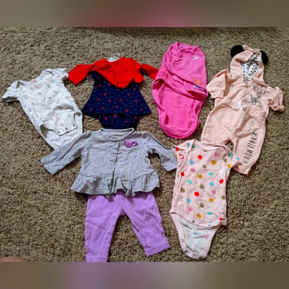 3-6 month girls bundle